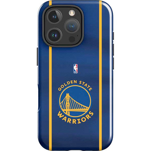 NBA Golden State Warriors Jersey iPhone 16 Pro Max Impact Case